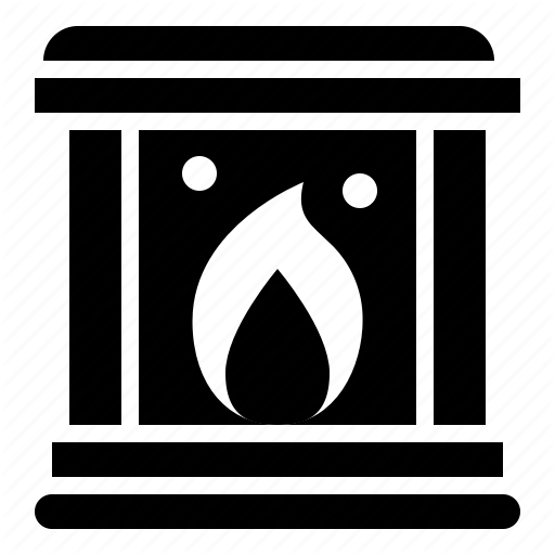 512x512 Chimney, Fireplace, Householde, Merry, Warm, Xmas Icon