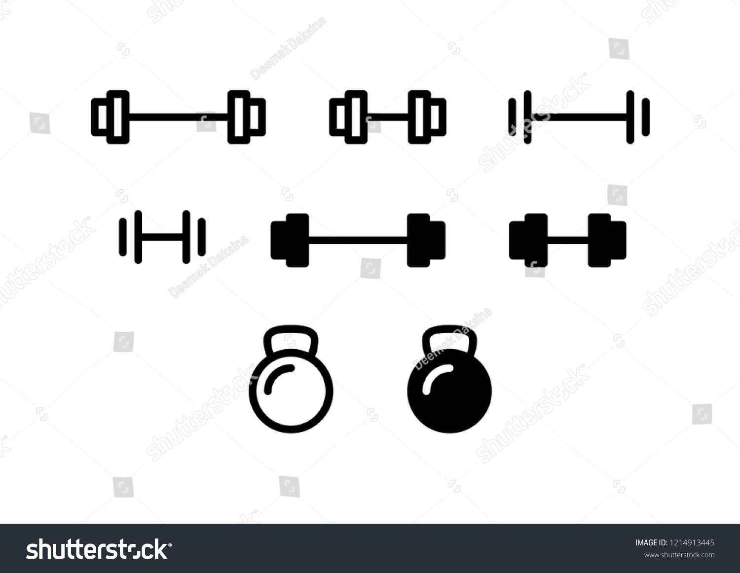 1500x1162 Fitness Icon Design Fitness, Barbell, Dumbbell, Kettlebell, Gym