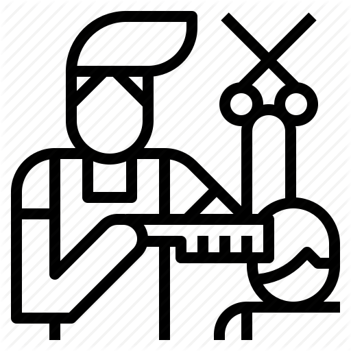512x512 Barber, Barbershop, Hair, Hairdresser, Jobs, Professions, Salon Icon