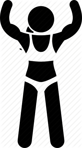 283x512 Body Builder, Female, Fitness, Girl, Muscle, Strong, Woman Icon