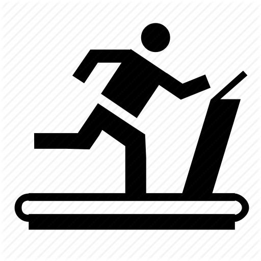 512x512 Fitness, Gym, Run, Runner, Running, Sport, Treadmill Icon