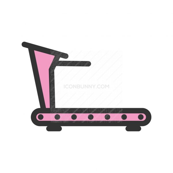 600x600 Treadmill Line Filled Icon