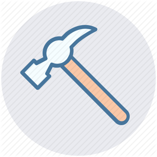 512x512 Construction, Hammer, Hand Tool, Nail Fixer, Nail Hammer, Work