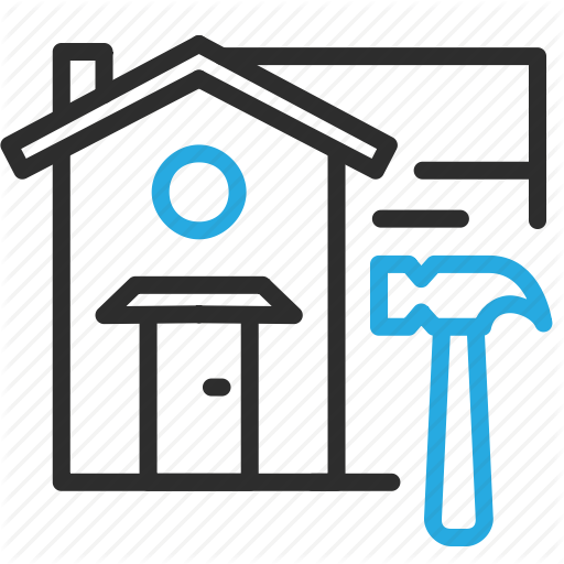 512x512 Estate, Fixer, Home, House, Real, Repair, Upper Icon