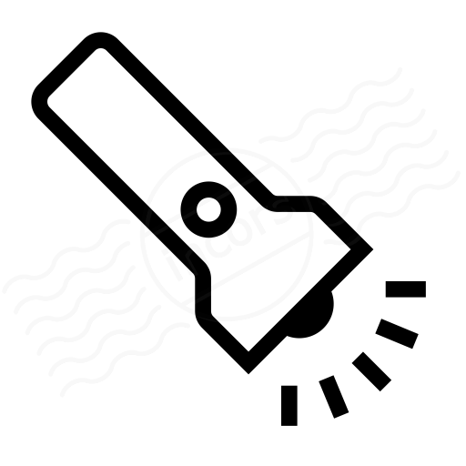 512x512 Iconexperience I Collection Flashlight Icon