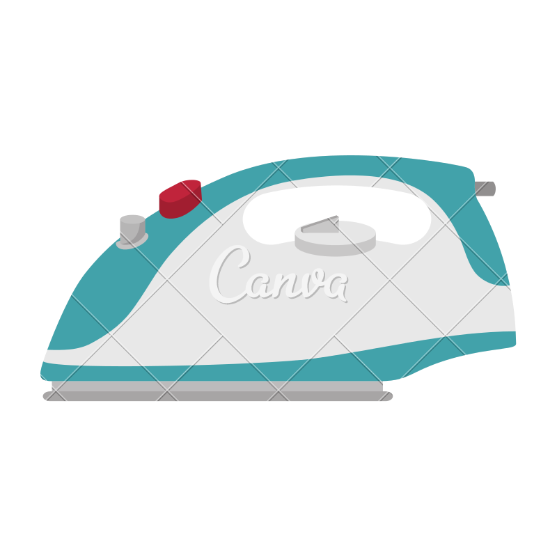 800x800 Flat Iron Home Appliances Icon