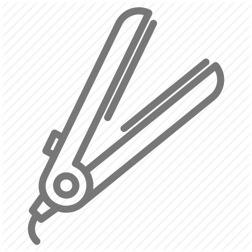 512x512 Flat Iron, Hair, Salon, Straight, Straightener, Style Icon