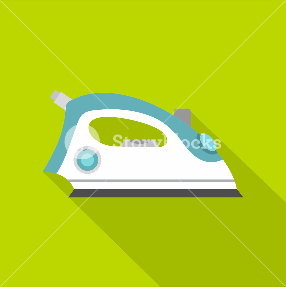 998x1000 Iron Icon Flat Illustration Of Iron Icon For Web Royalty Free