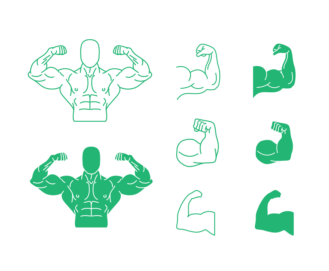 1136x936 Green Flat Flex Icon Vector Art Graphics