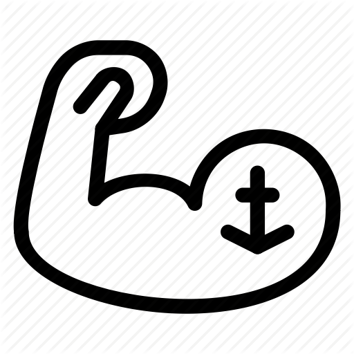 512x512 Anchor, Bic Fitness, Flex, Sport, Sports, Tattoo Icon