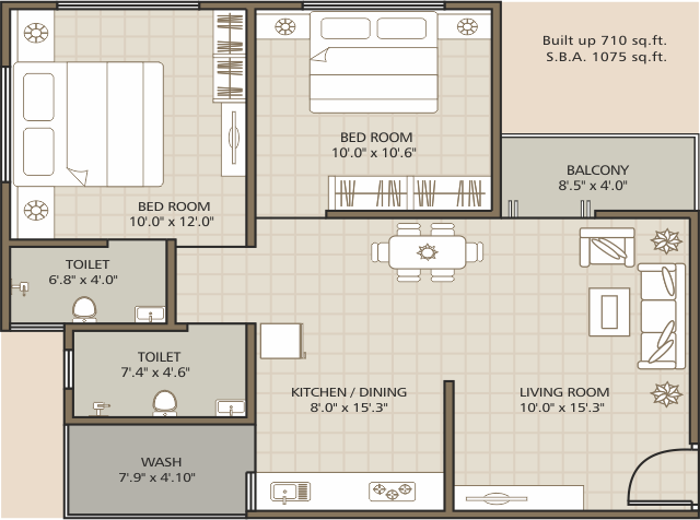 640x476 Devesh Icon Apartment Vasna Bhayali Link Road Bhomiyo