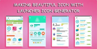 400x202 Making Beautiful Android Apps Icon With Launcher Icon Generator