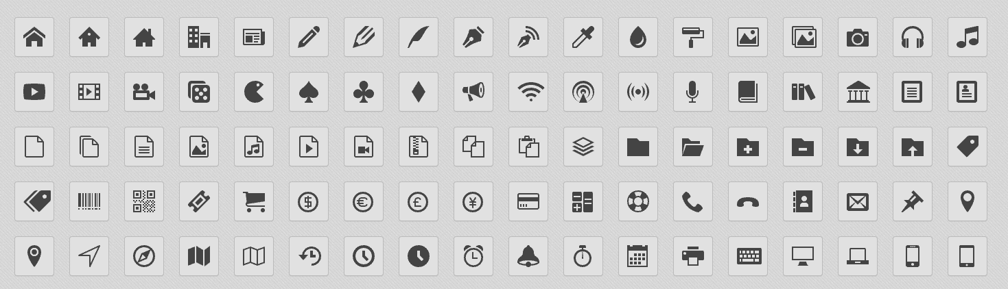 1469x422 Icon Fonts List Of Beautiful Free Icon Fonts