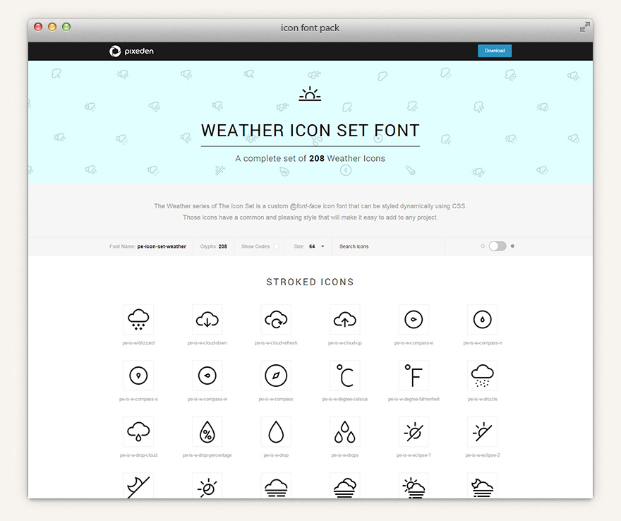 880x738 The Icons Font Set Weather Icon Fonts Pixeden