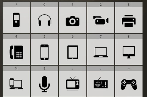 500x333 Sets Of Free Icon Fonts For Designers And Developers Designbeep