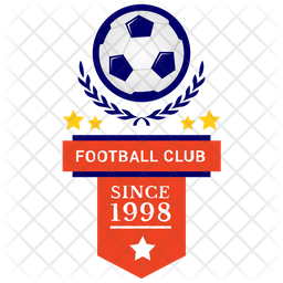 256x256 Football Club Icon Of Flat Style