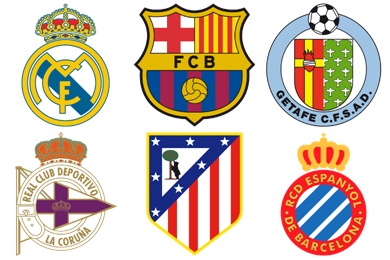 390x260 Spanish Football Club Iconset