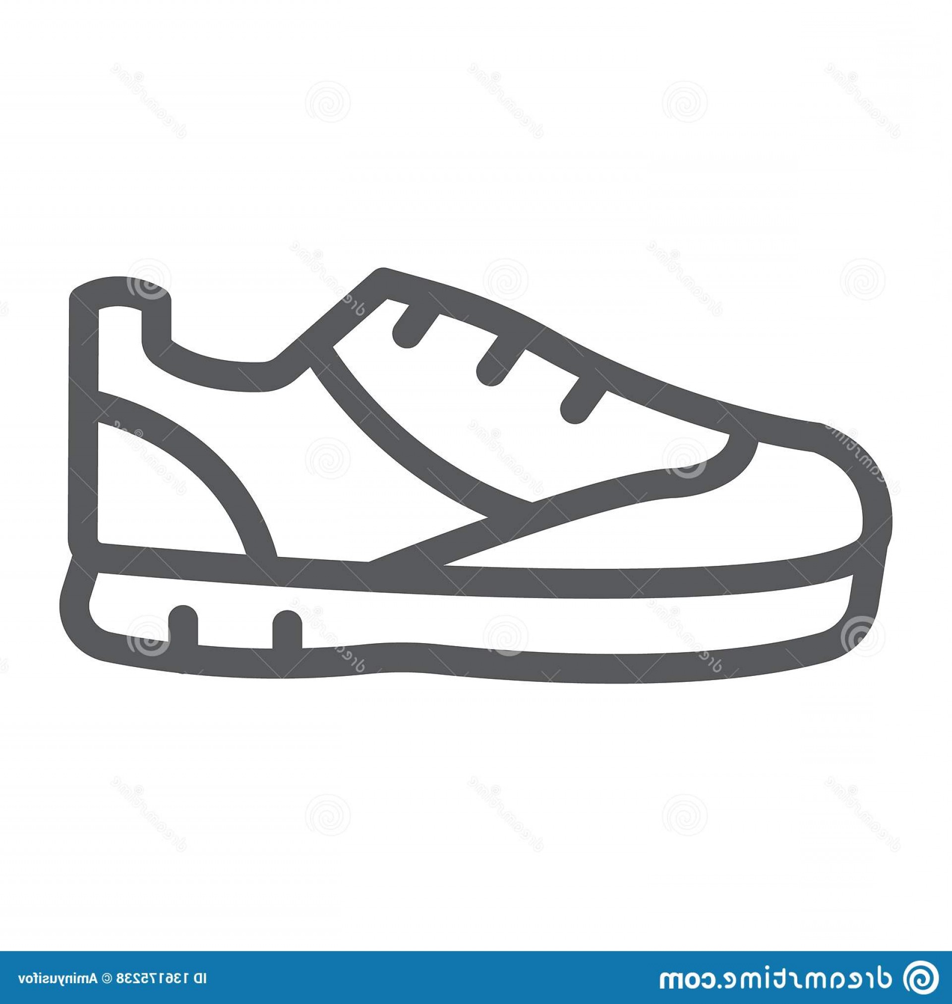 Sport Shoes Line Icon Footwear Shoe Sneaker Sign Vector Graphics 1920x2026 Sport Shoes Line Icon Footwear Shoe Sneaker Sign Vector Graphics