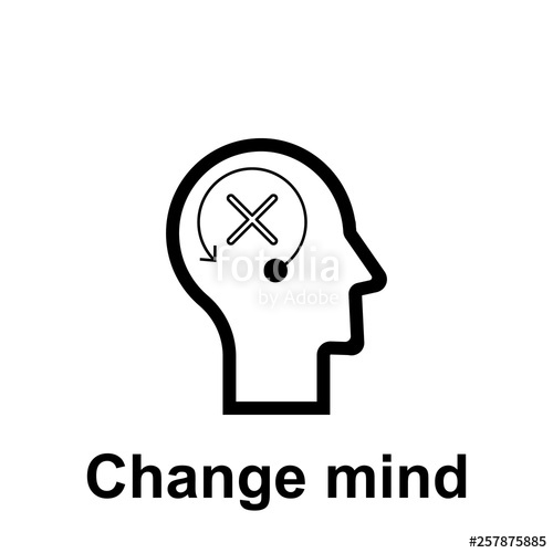 500x500 Change Human Mind Icon Element Of Human Mind Icon For Mobile