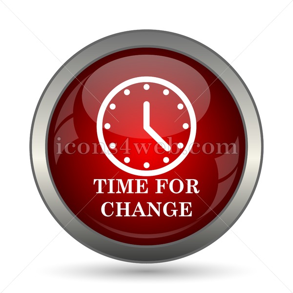 600x600 Time For Change Vector Icon