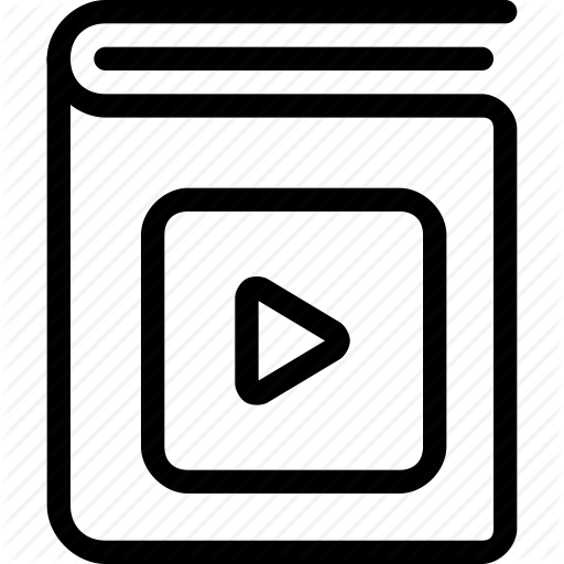 512x512 Book, Play Icon