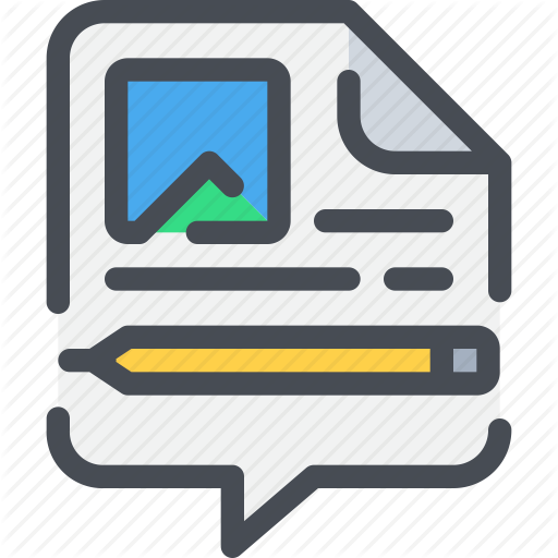 512x512 Blog, Business, Content, Education, Marketing, Online Icon