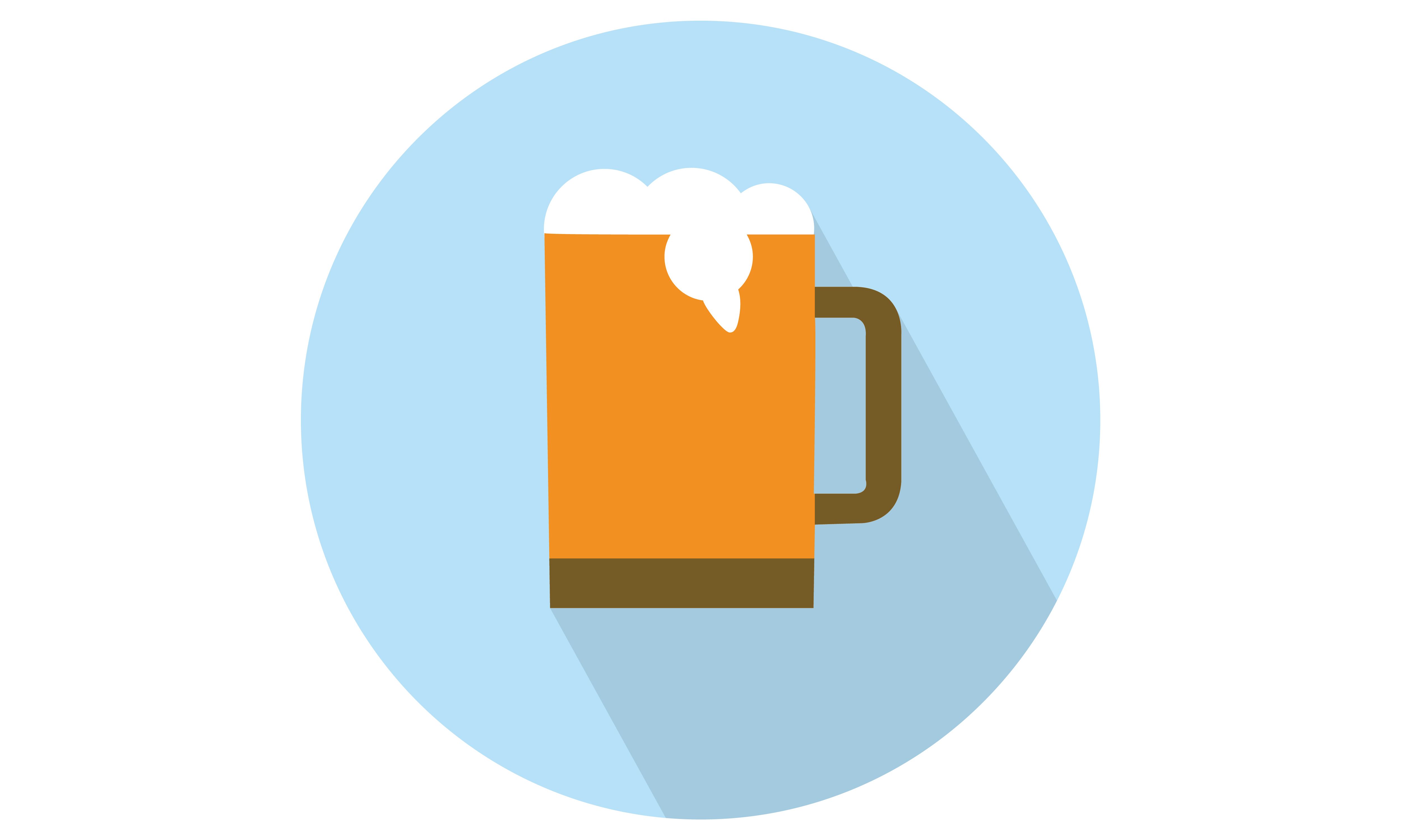 Beer Mug Vector Icon For Food Beverages Web App And Mobile 5000x3000 Beer Mug Vector Icon For Food Beverages Web App And Mobile