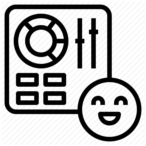 512x512 Control, Customer, Easy, Happy, Panel, Use, User Icon