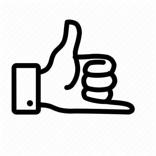 512x512 Finger, Hand, Take It Easy Icon