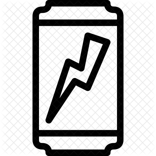 Energy Drink Icon Of Line Style 512x512 Energy Drink Icon Of Line Style
