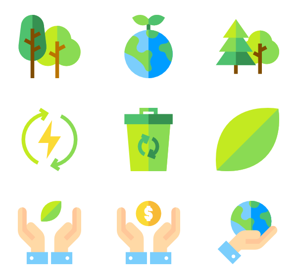 Renewable Energy Icons 600x564 Renewable Energy Icons