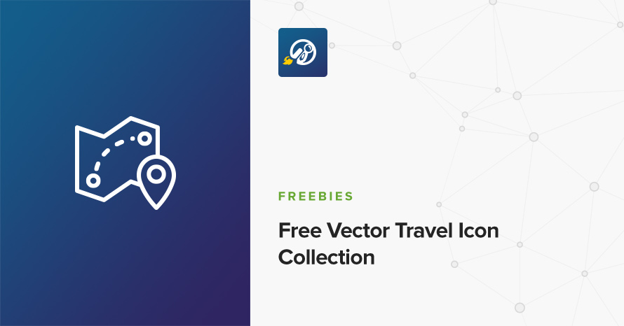 890x466 Free Vector Travel Icon Collection Cssigniter