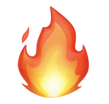 426x406 Icon On Fire