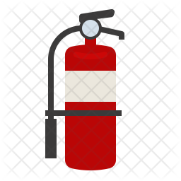 256x256 Fire Extinguisher Icon Of Flat Style