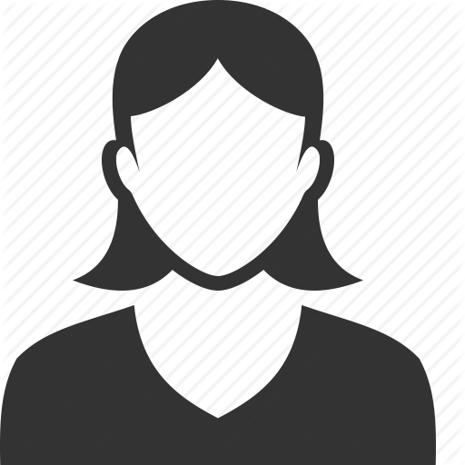 512x512 Girl, User Icon