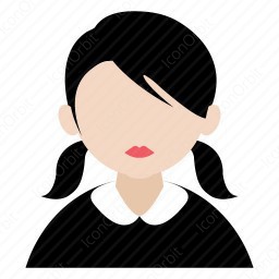 256x256 School Girl Icon