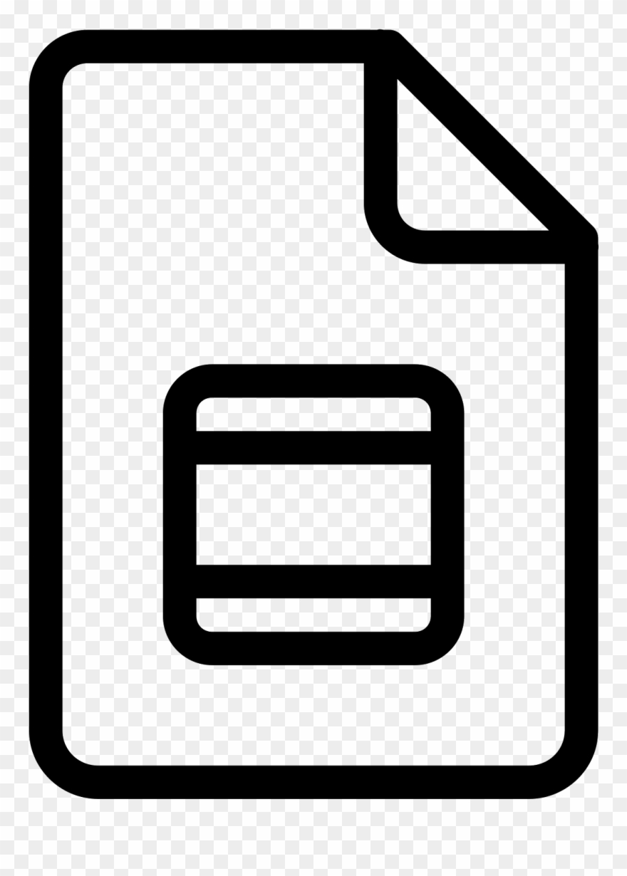 Google Slides Icon 880x1230 Google Slides Icon