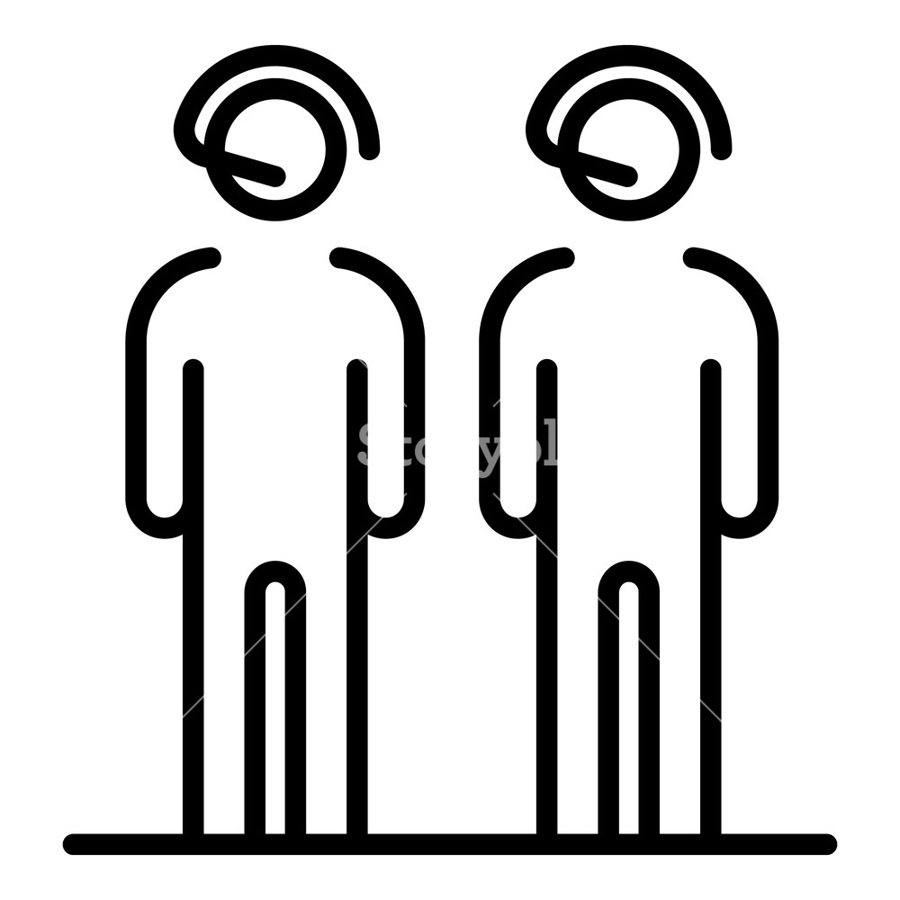 1000x1000 Call Center People Group Icon Outline Call Center People Group