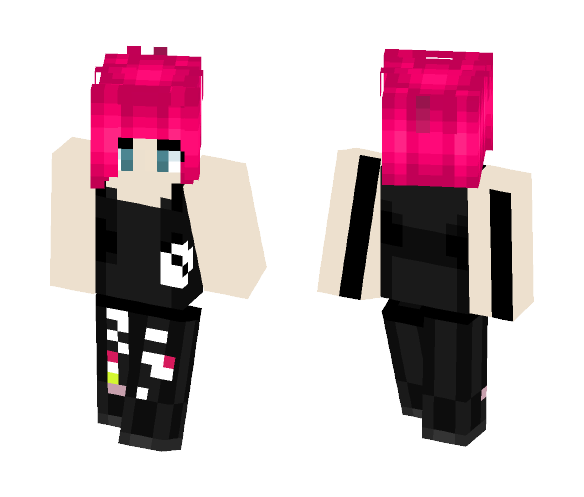 584x497 Download Ariel Bloomer Icon For Hire Minecraft Skin For Free