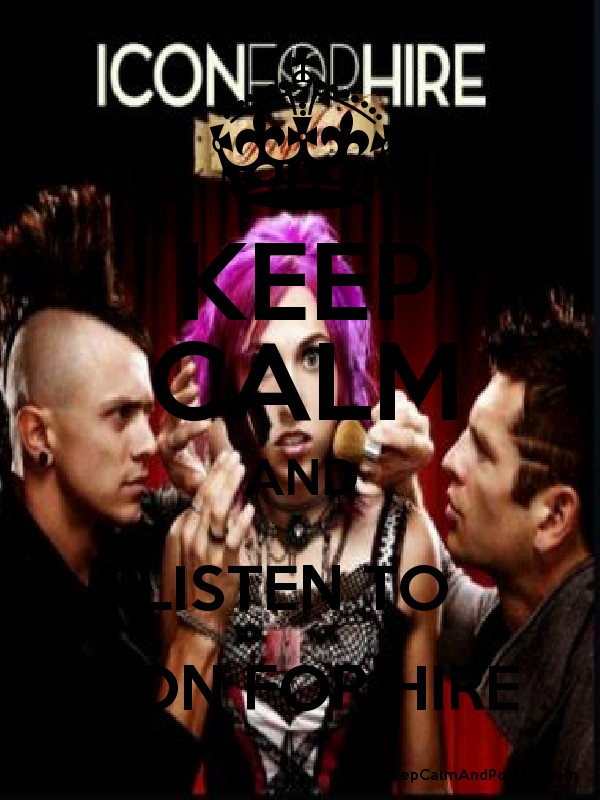 600x800 Keep Calm And Listen To Icon For Hire