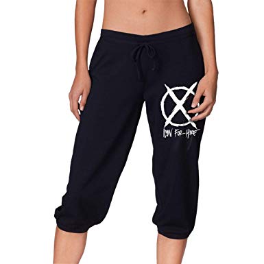 385x385 Icon For Hire Womens Dance Capri Legging Fitness Gym Sweatpants