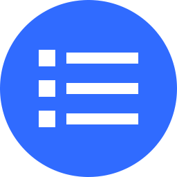 256x256 List Icon Flat