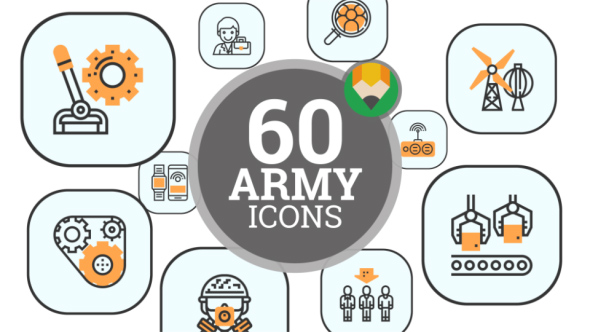 Army Icon Pack Soldier Flat Icons 590x332 Army Icon Pack Soldier Flat Icons