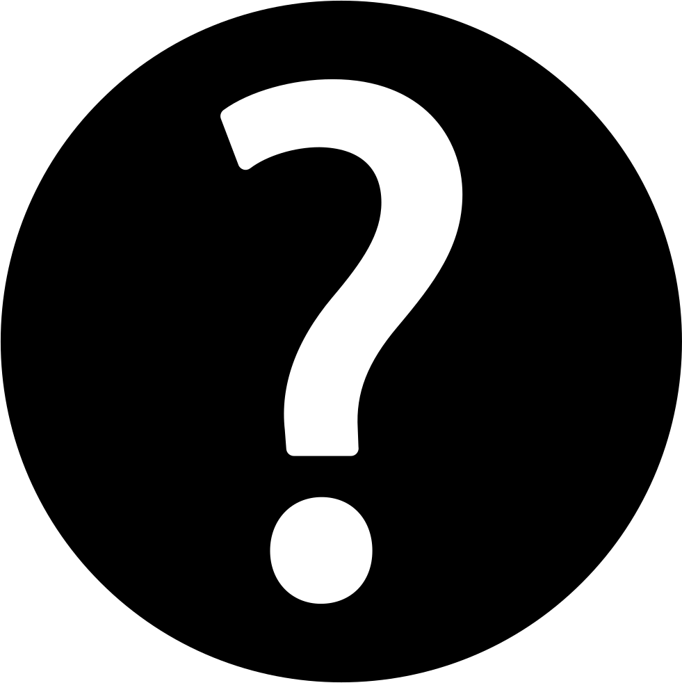 981x982 Question Mark In A Circle Png Icon Free Download