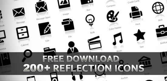 550x267 Download Free Exclusive Reflection Icons Freebies