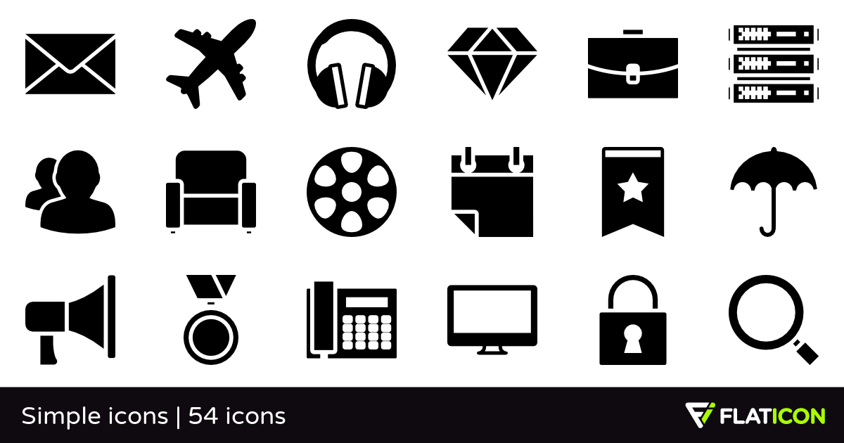 1200x630 Simple Icons Free Icons
