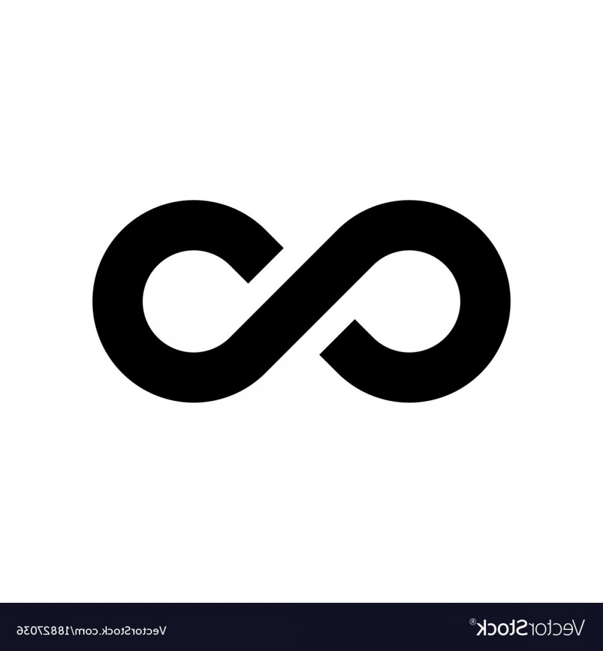 1200x1296 Black Infinity Symbol Icon Simple Flat Vector Soidergi