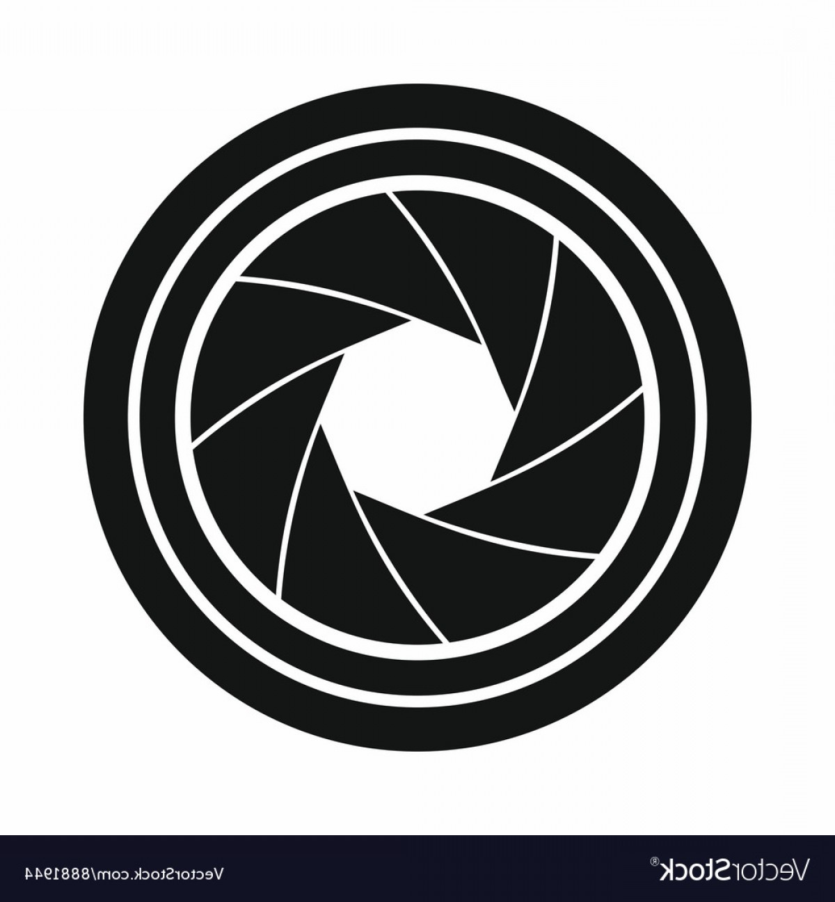 1200x1296 Camera Shutter Aperture Icon Simple Style Vector Soidergi
