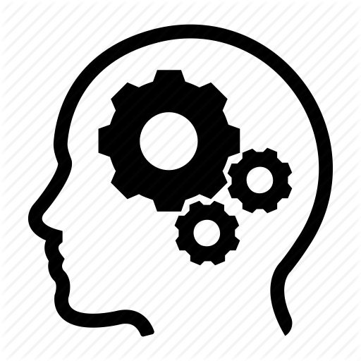 512x512 Brainstorming, Gear, Strategy Icon