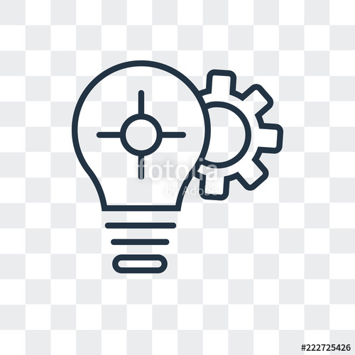 500x500 Strategy Icon Isolated On Transparent Background Modern